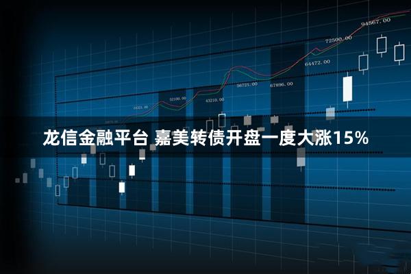 龙信金融平台 嘉美转债开盘一度大涨15%
